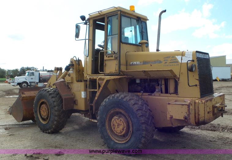 image for item L2158 1987 Fiat-Allis FR11 wheel loader