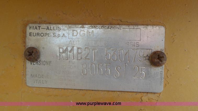 image for item L2158 1987 Fiat-Allis FR11 wheel loader