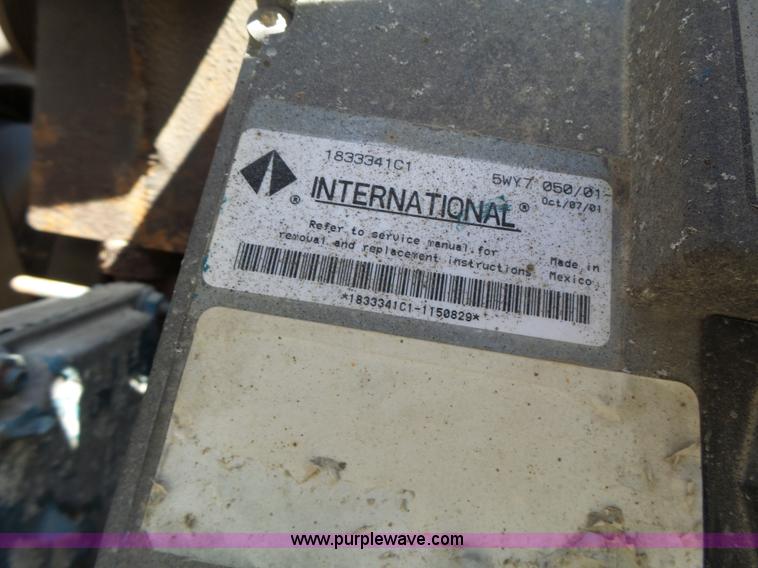 image for item L6060 2002 International F2554 dump truck