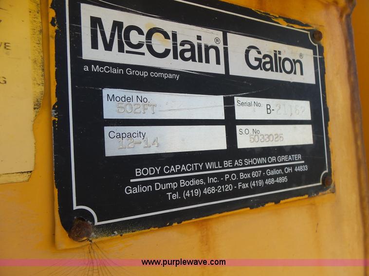 image for item L6062 2002 International F2554 dump truck