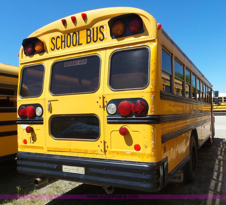 image for item L6341 1994 Chevrolet Blue Bird school bus