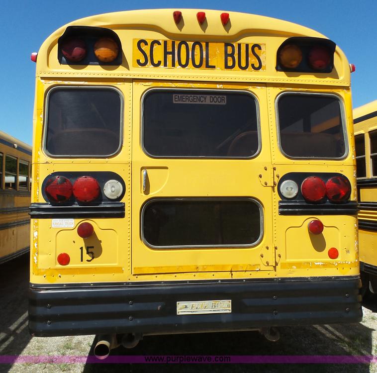 image for item L6341 1994 Chevrolet Blue Bird school bus