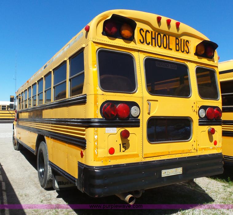 image for item L6341 1994 Chevrolet Blue Bird school bus