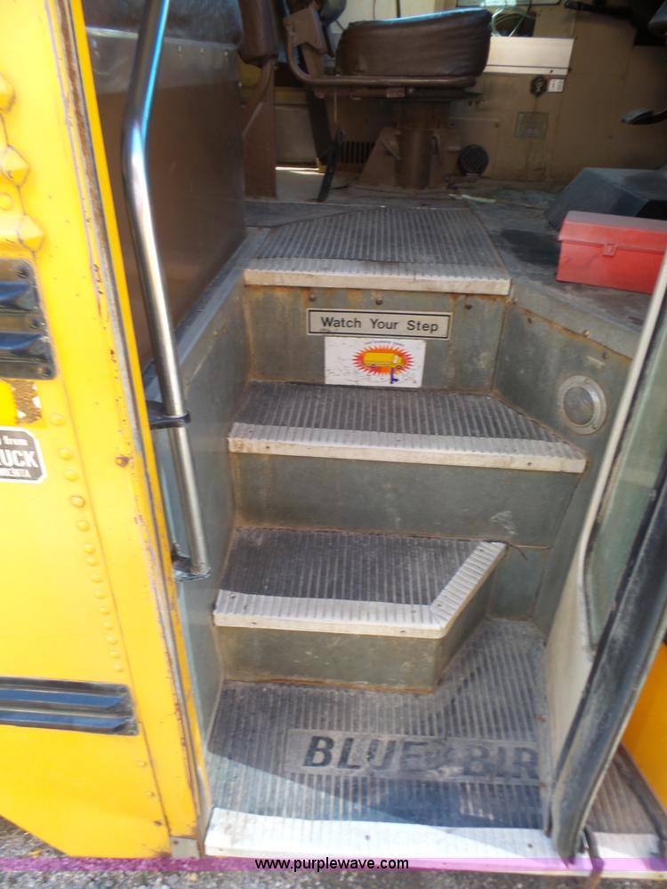 image for item L6341 1994 Chevrolet Blue Bird school bus