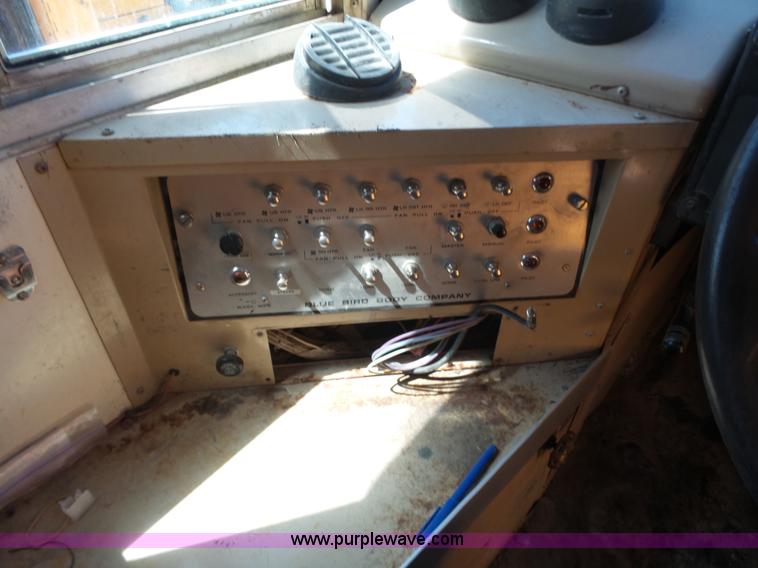 image for item L6341 1994 Chevrolet Blue Bird school bus