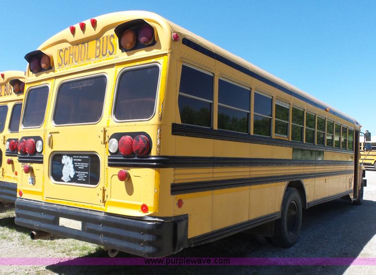 image for item L6342 1995 Chevrolet Blue Bird school bus