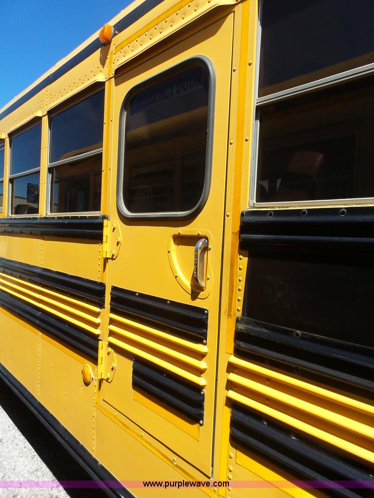 image for item L6342 1995 Chevrolet Blue Bird school bus