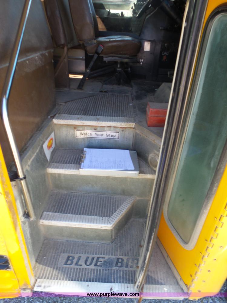 image for item L6342 1995 Chevrolet Blue Bird school bus