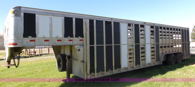 image for item AL9172 1998 Eby 125 livestock trailer