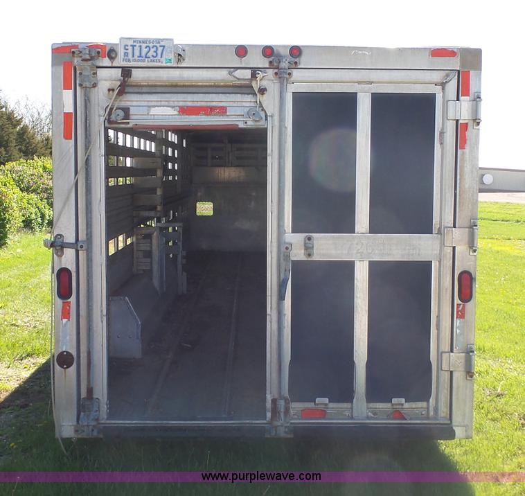 image for item AL9172 1998 Eby 125 livestock trailer