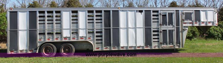 image for item AL9172 1998 Eby 125 livestock trailer