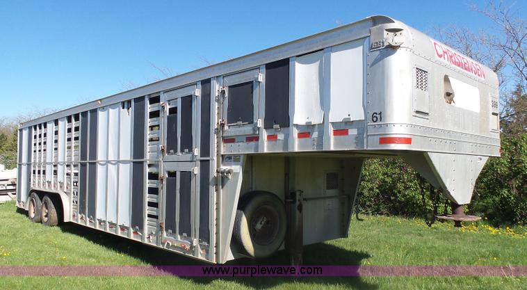 image for item AL9172 1998 Eby 125 livestock trailer