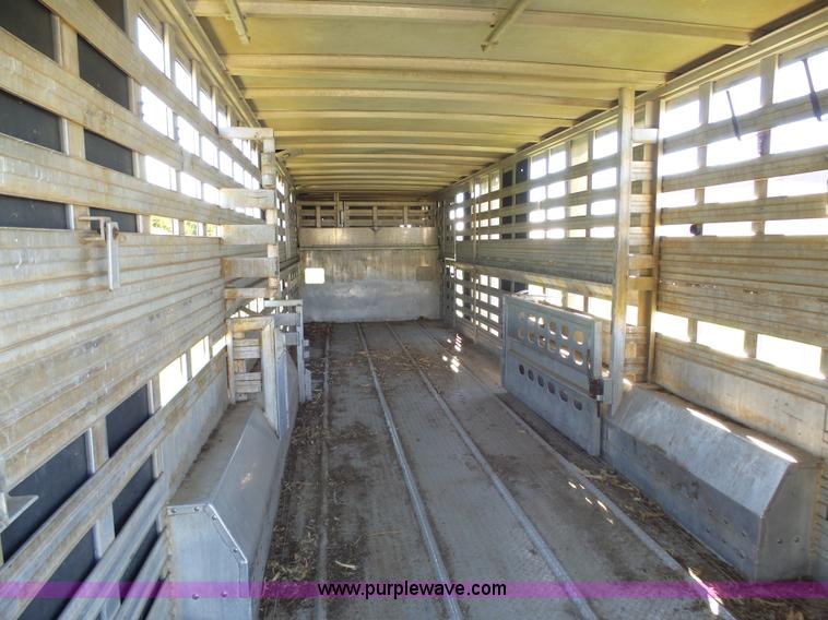 image for item AL9172 1998 Eby 125 livestock trailer