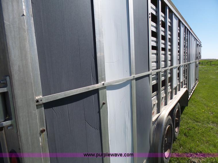 image for item AL9172 1998 Eby 125 livestock trailer
