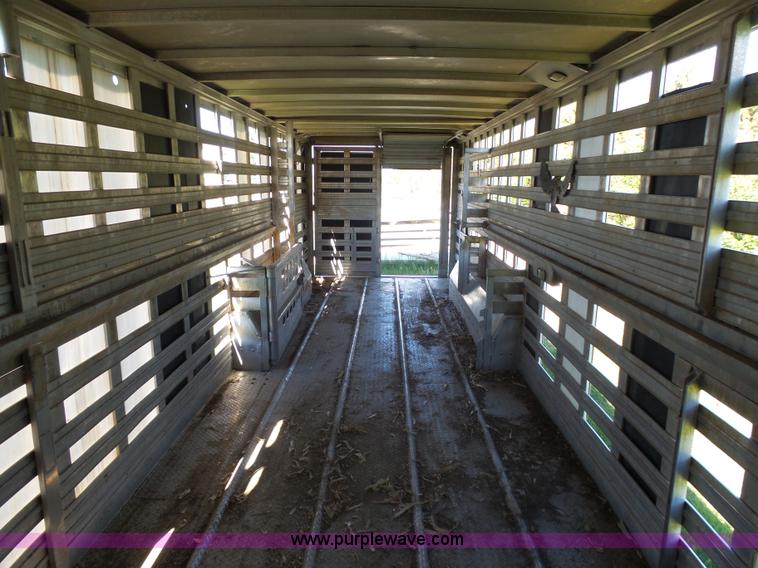 image for item AL9172 1998 Eby 125 livestock trailer