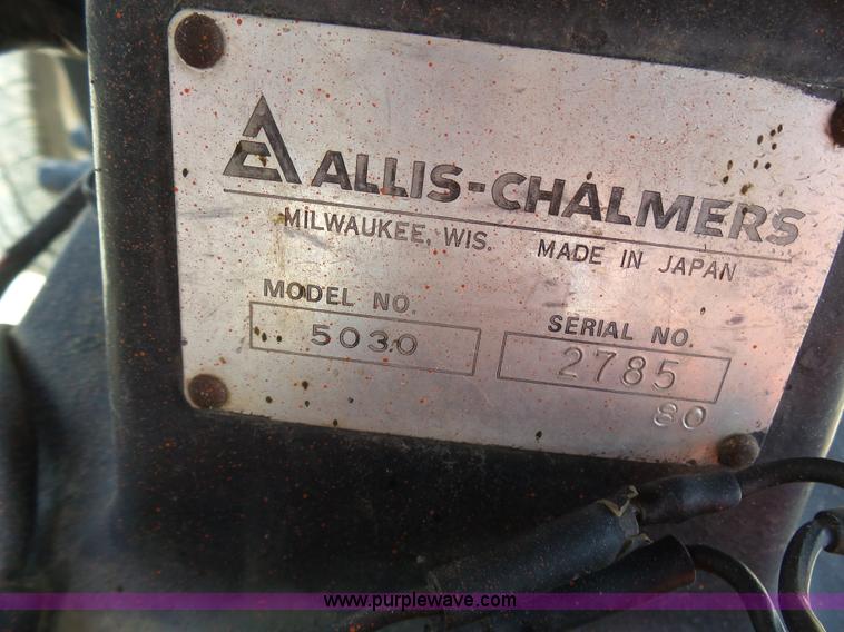 image for item AR9322 Allis Chalmers 5030 tractor