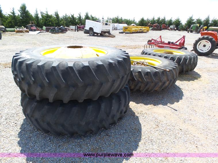 image for item AR9324 (2) 520/85R42 dual combine tires