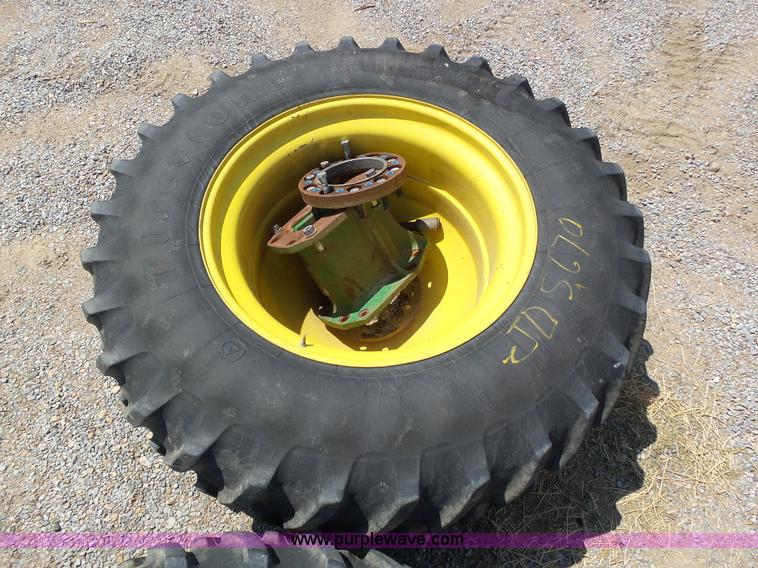 image for item AR9324 (2) 520/85R42 dual combine tires