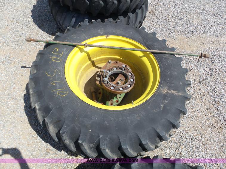 image for item AR9324 (2) 520/85R42 dual combine tires