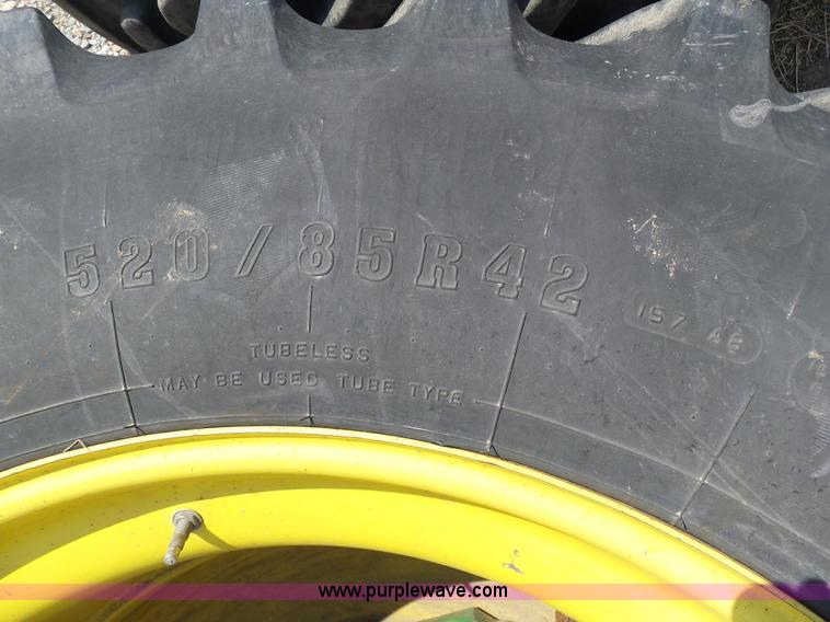 image for item AR9324 (2) 520/85R42 dual combine tires