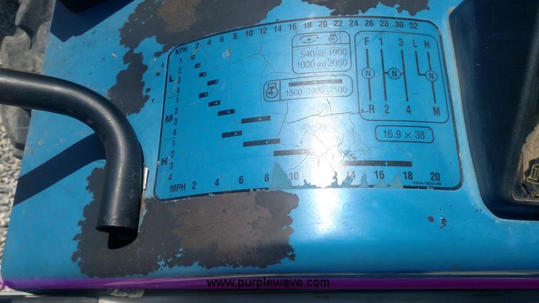 image for item BY9254 1996 Ford 7840SL tractor