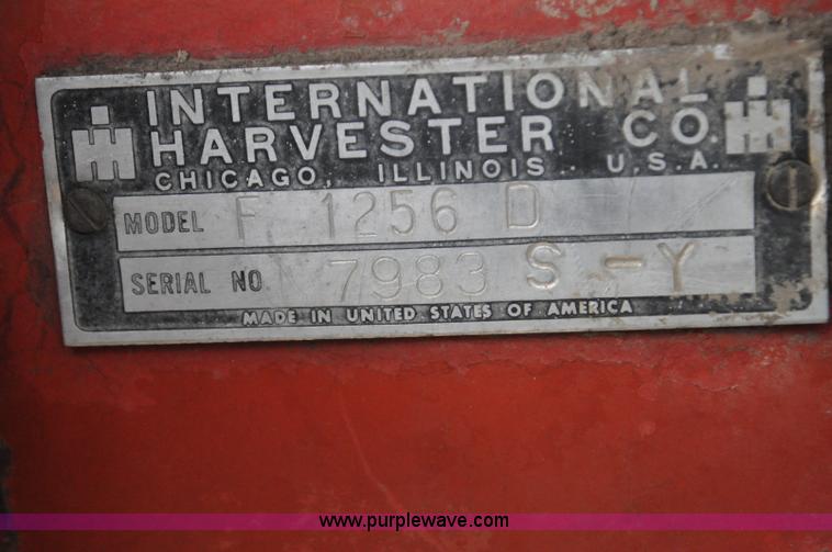 image for item G7295 International 1265 tractor