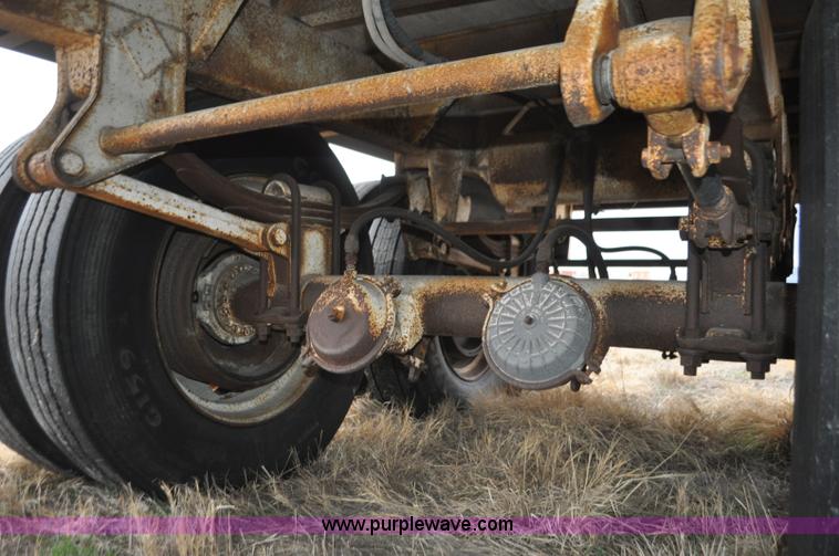 image for item G7306 1973 Timpte double hopper grain trailer