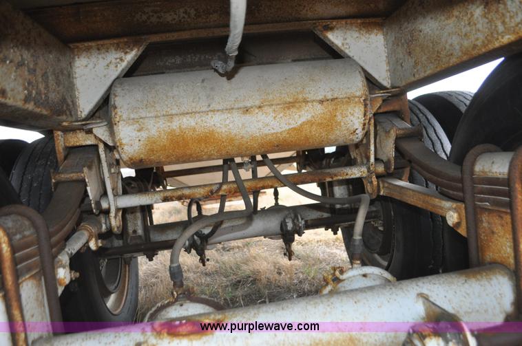 image for item G7306 1973 Timpte double hopper grain trailer