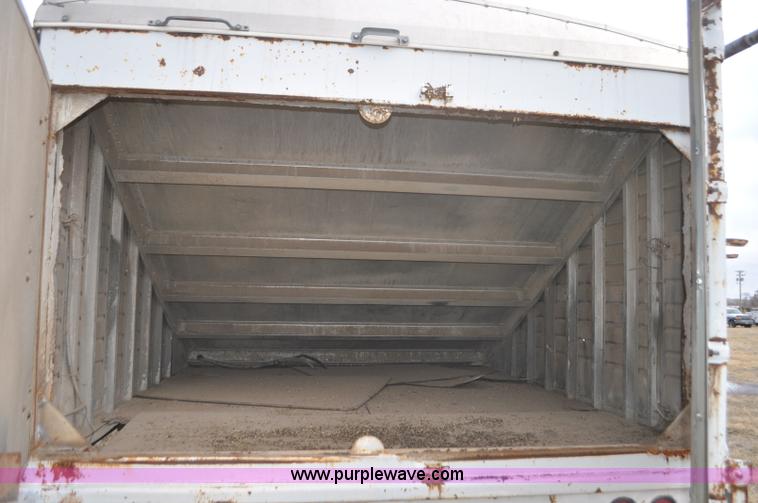 image for item G7306 1973 Timpte double hopper grain trailer
