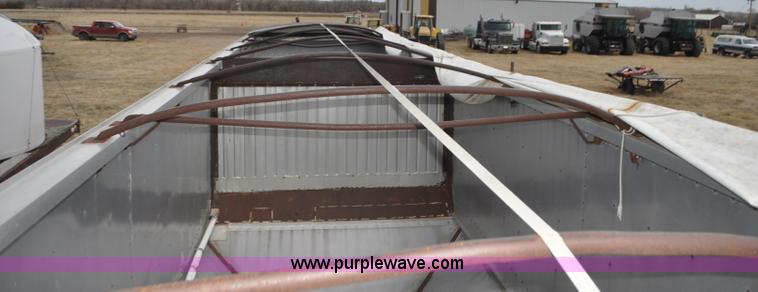 image for item G7306 1973 Timpte double hopper grain trailer