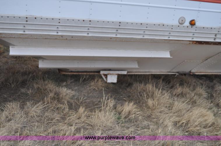 image for item G7306 1973 Timpte double hopper grain trailer
