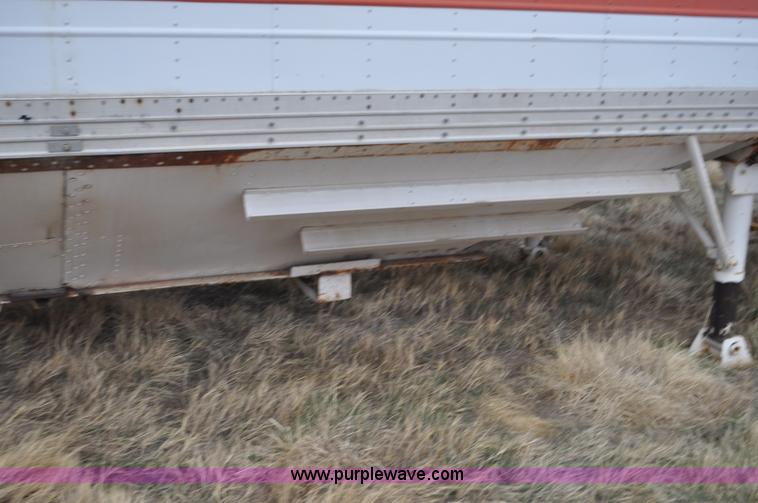 image for item G7306 1973 Timpte double hopper grain trailer