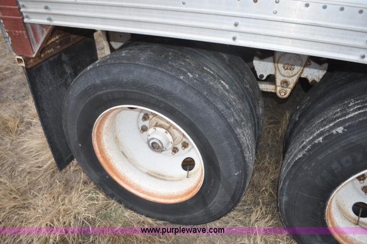 image for item G7306 1973 Timpte double hopper grain trailer