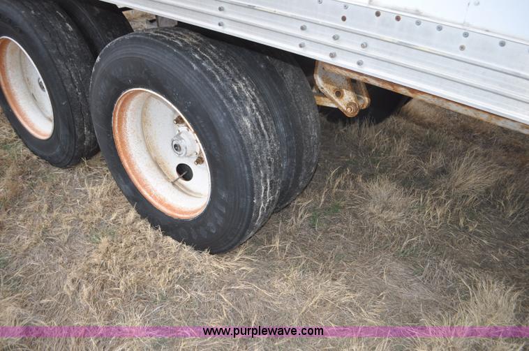 image for item G7306 1973 Timpte double hopper grain trailer