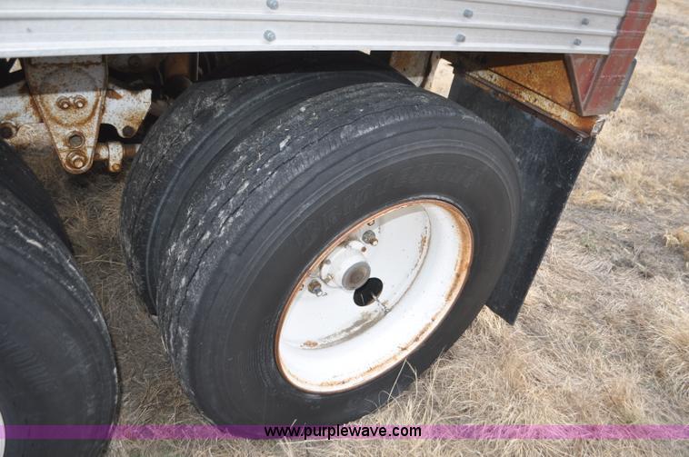 image for item G7306 1973 Timpte double hopper grain trailer