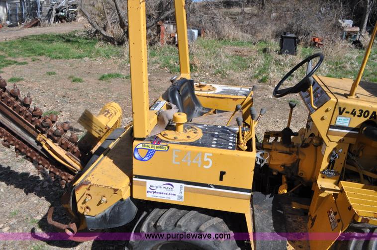 image for item G7325 1991 Vermeer V430A trencher