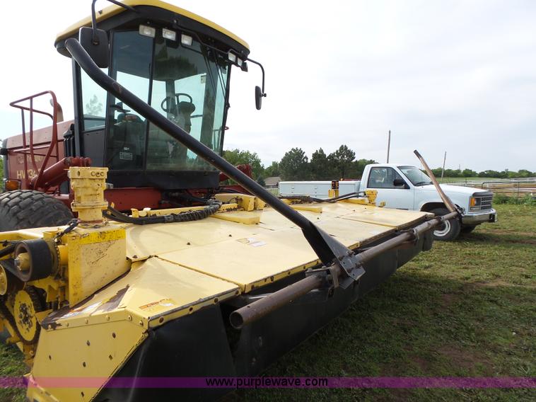 image for item J4935 2003 New Holland HW340 self-propelled windrower