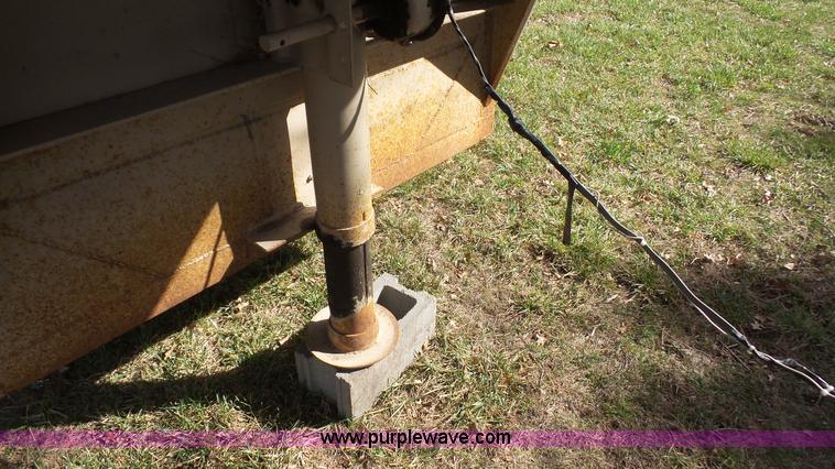 image for item K5113 1973 Hale livestock trailer