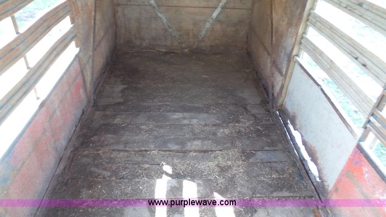 image for item K5113 1973 Hale livestock trailer