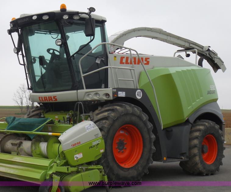 image for item K7898 2011 Claas Jaguar 930 forage harvester