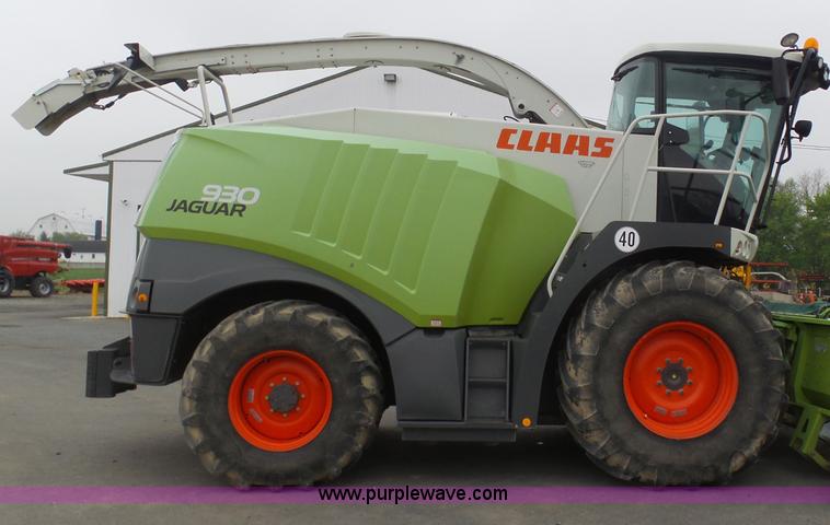 image for item K7898 2011 Claas Jaguar 930 forage harvester