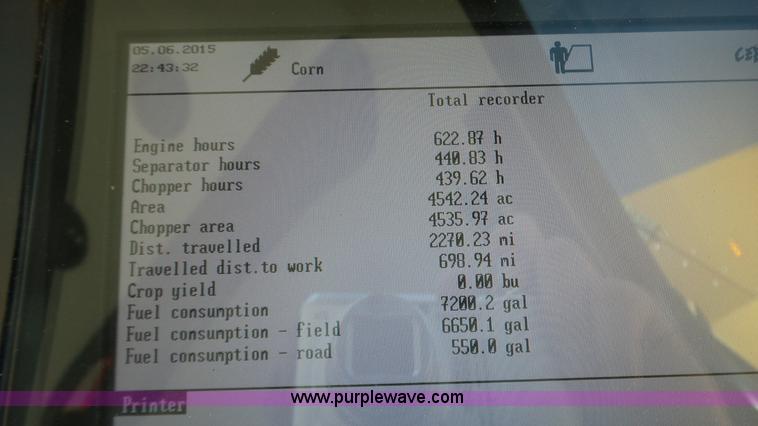 image for item K8257 2010 Claas Lexion 580R Series 578 combine