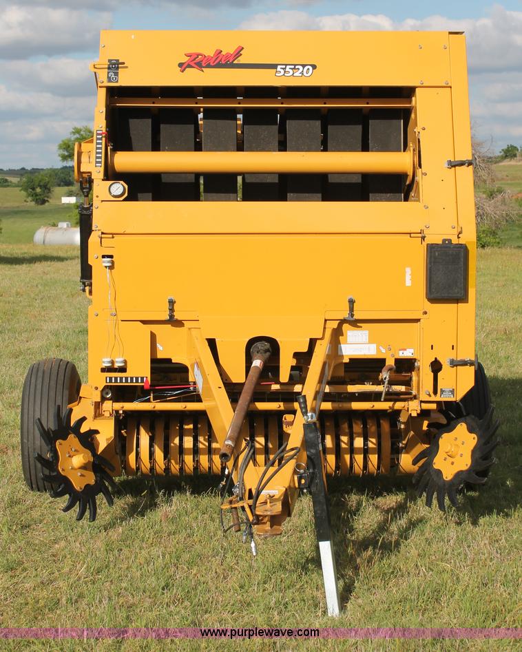 image for item K8872 2012 Vermeer Rebel 5520 round baler