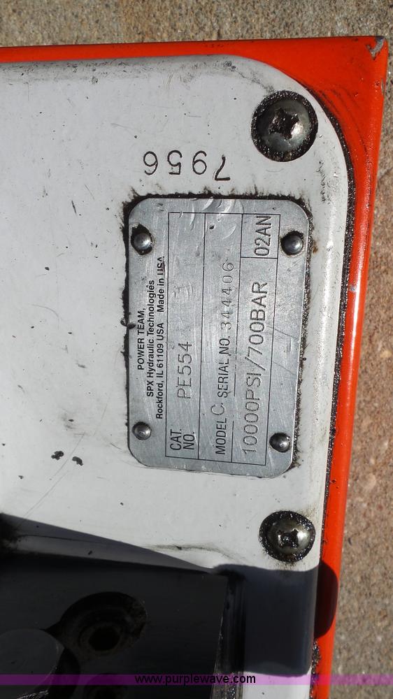 image for item BN9505 Power Team PE554 hydraulic pump