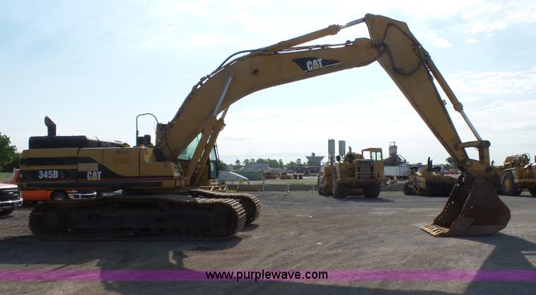 image for item J2792 2000 Caterpillar 345B L Series II excavator