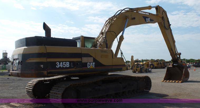 image for item J2792 2000 Caterpillar 345B L Series II excavator