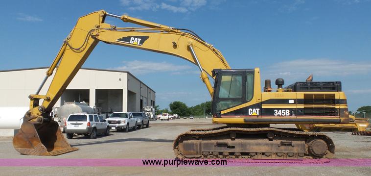 image for item J2792 2000 Caterpillar 345B L Series II excavator
