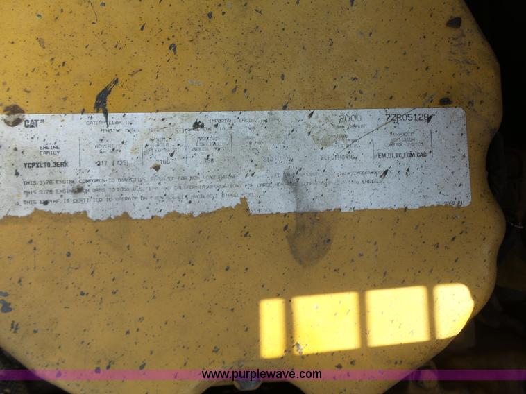 image for item J2792 2000 Caterpillar 345B L Series II excavator