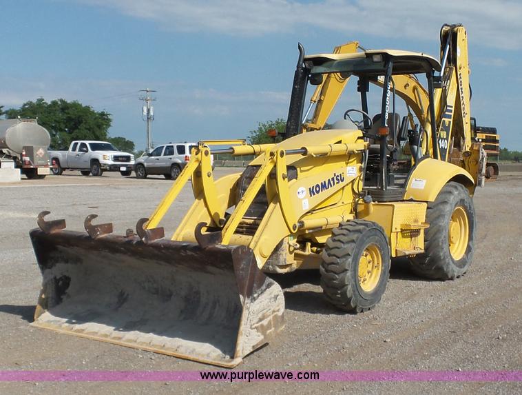 image for item J2793 2004 Komatsu WB140-2N backhoe