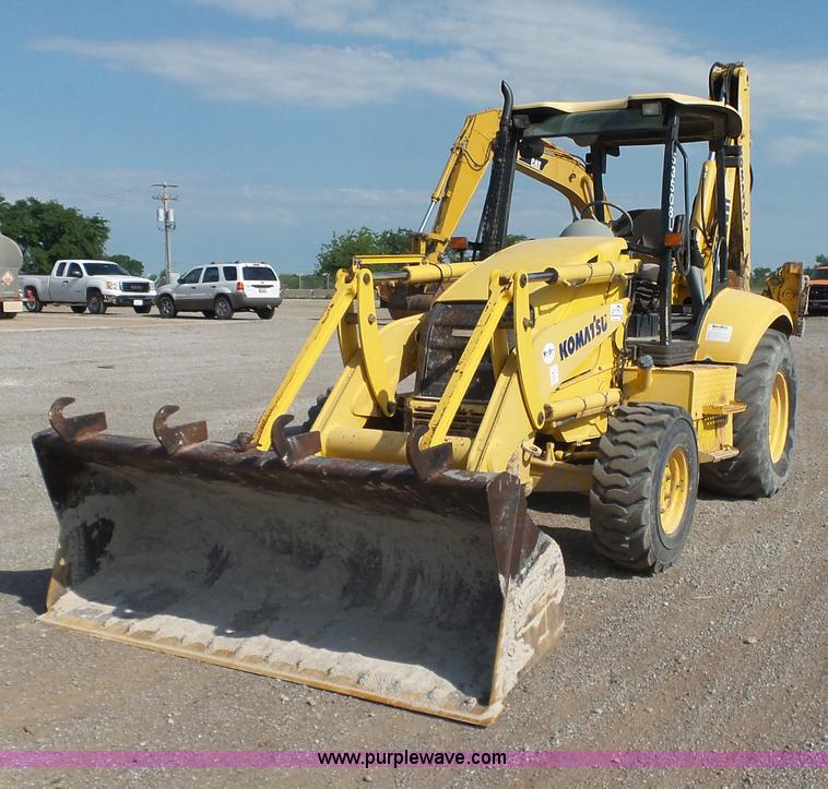 image for item J2793 2004 Komatsu WB140-2N backhoe